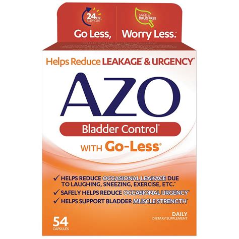 walgreens azo bladder control|AZO Bladder Control with Go